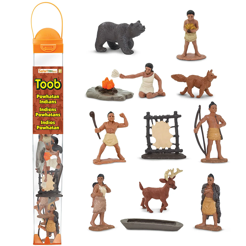 Safari Ltd. Powhatan Indians TOOB