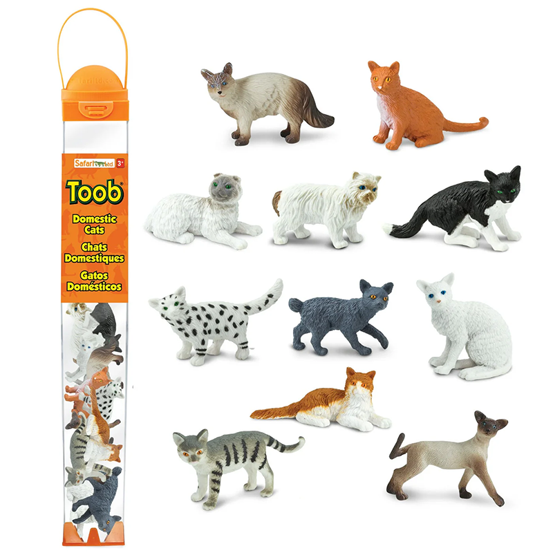 Safari Ltd. Domestic Cats TOOB