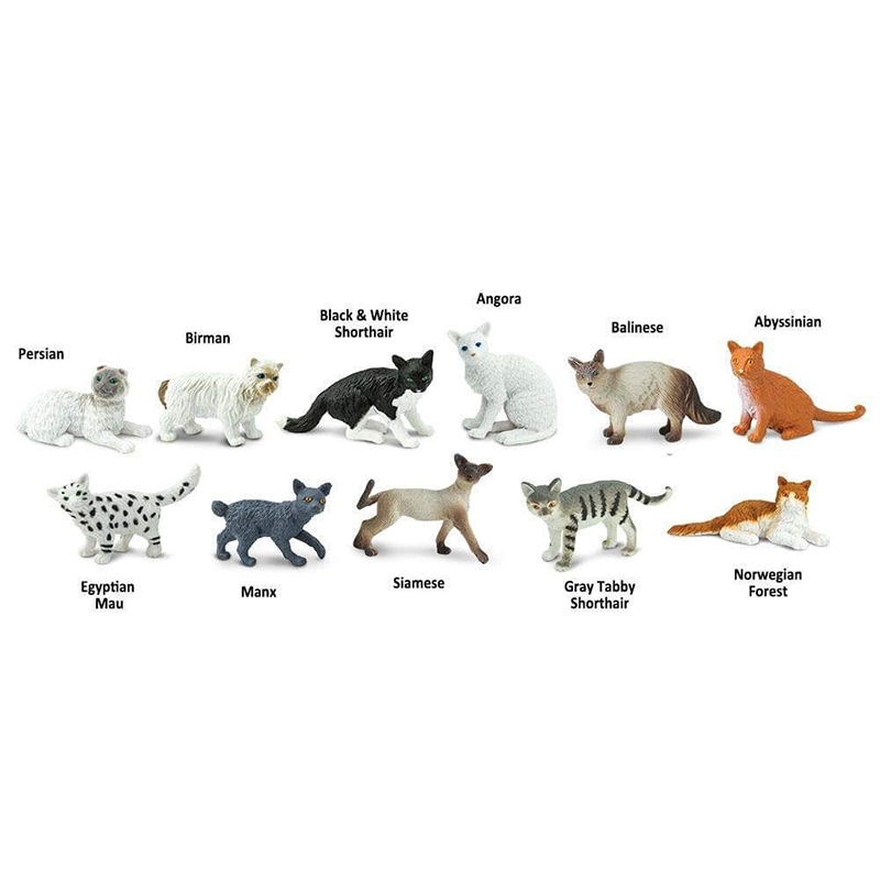 Safari Ltd. Domestic Cats TOOB