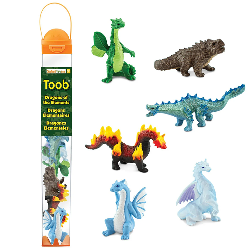 Safari Ltd. Dragons of the Elements TOOB