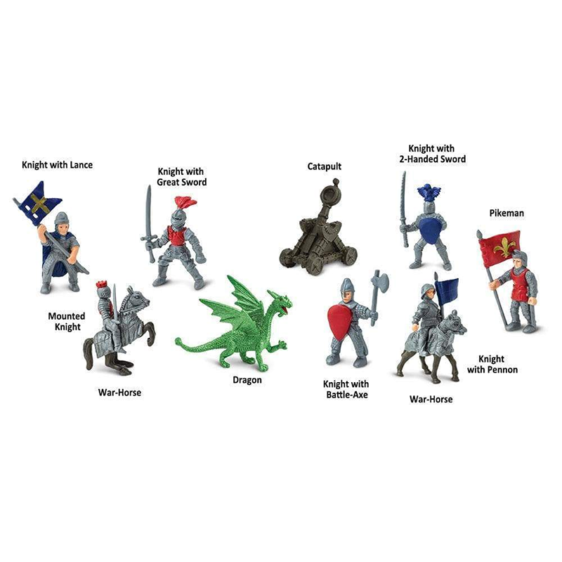 Safari Ltd. Knights & Dragons TOOB