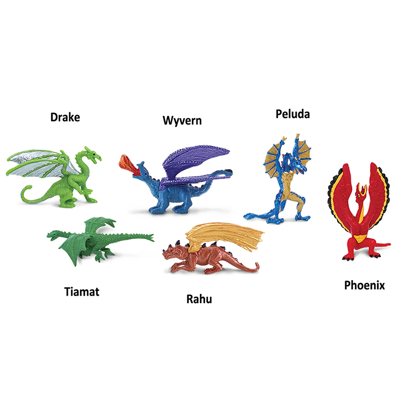 Safari Ltd. Lair of the Dragons Collection 1 Designer TOOB