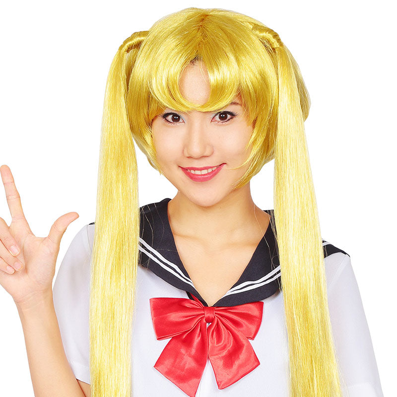 Katsurando Blonde Twin-Tails