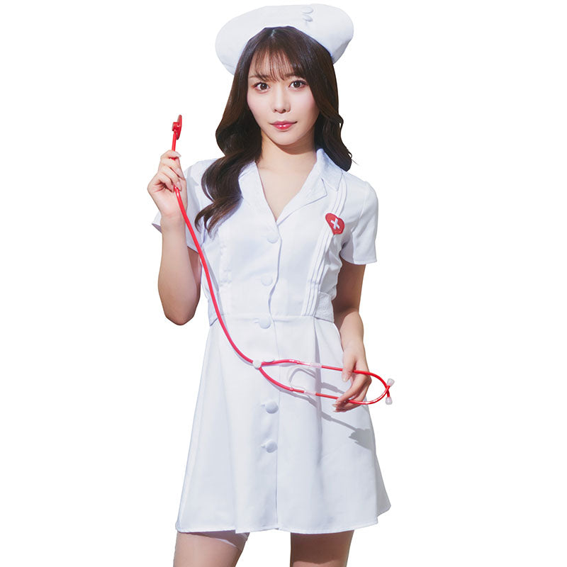 GLOWHOLIC Open-Collar Nurse NP